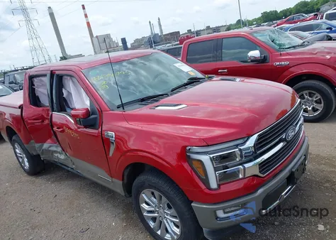 2025 Ford F150 King Ranch z USA, uszkodzony, nr VIN 1FTFW6LD7SFA07375